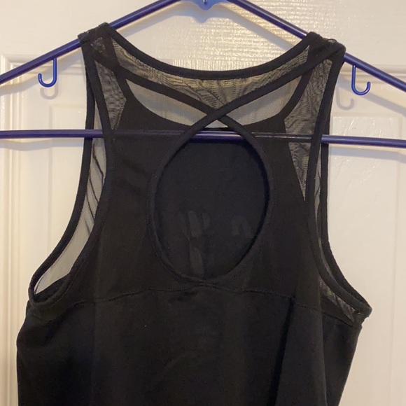 Justice Active Black Tank size 14/16 - Picture 6 of 9